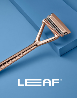 Leaf Shave - Klasikiniai skustuvai, Ekologiškas skutimasis